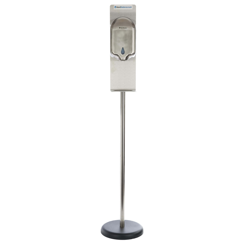 Stainless Steel Floor Standing Sanitiser Dispenser