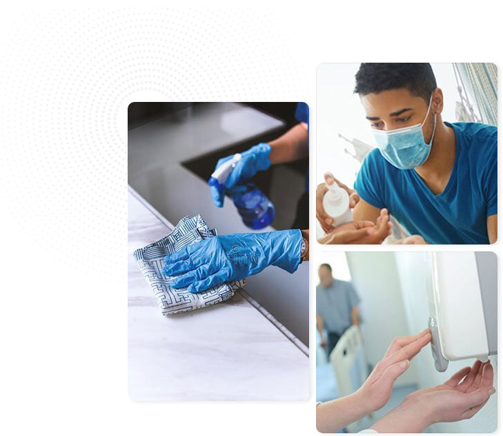 HandStation Eco Floor Standing Automatic Touch Free Hand Sanitiser System - Foam Dispenser