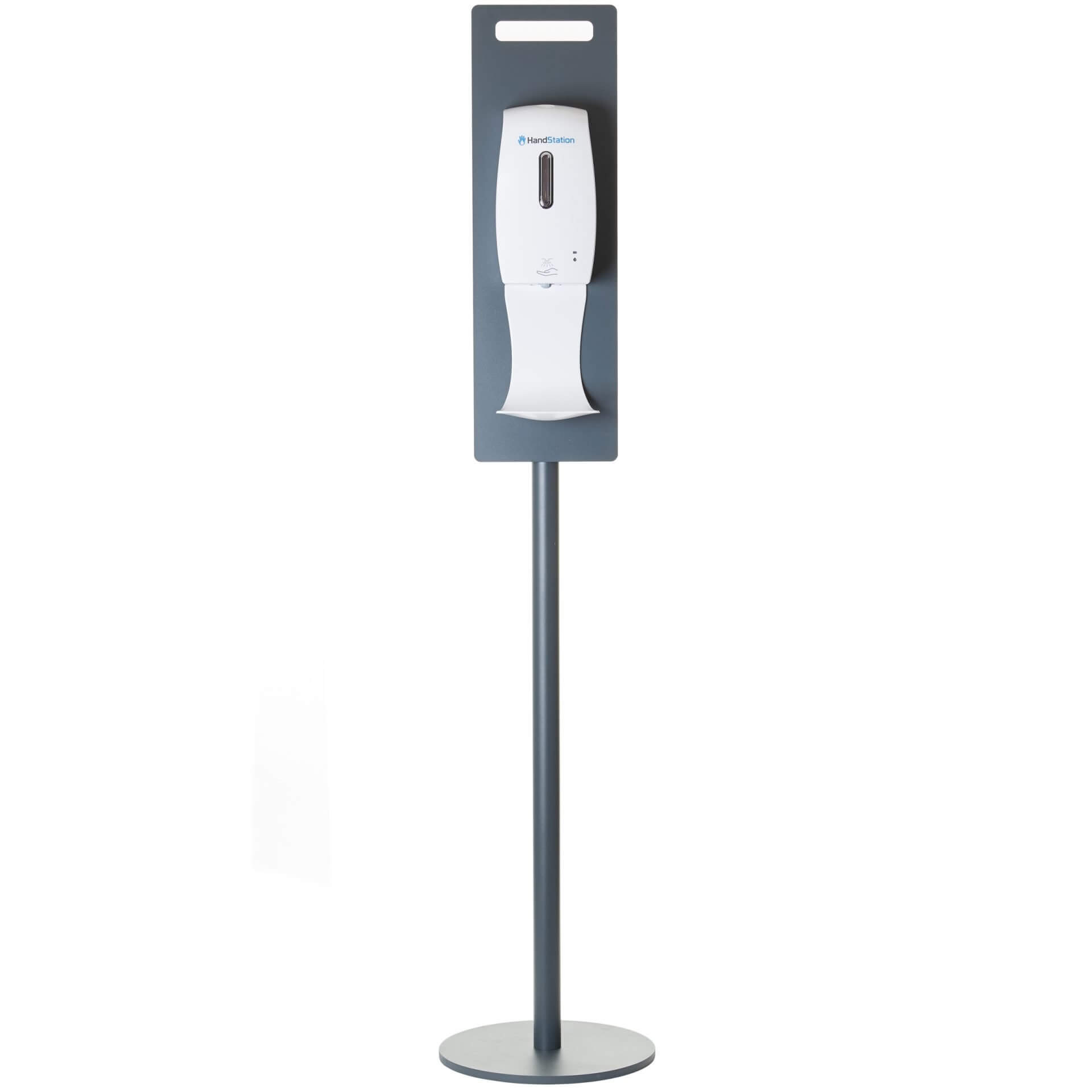 HandStation Elite Floor Standing Automatic Touch Free Hand Sanitiser System – Liquid Spray Dispenser