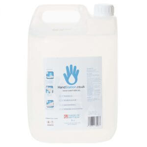 4x 5L Hand Sanitiser 70% Alcohol Gel Dispenser Refill  (20 Litre Bulk Deal)
