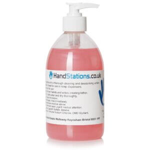 Pink Pearl Liquid Hand Soap 500ml Pump Top Bottle