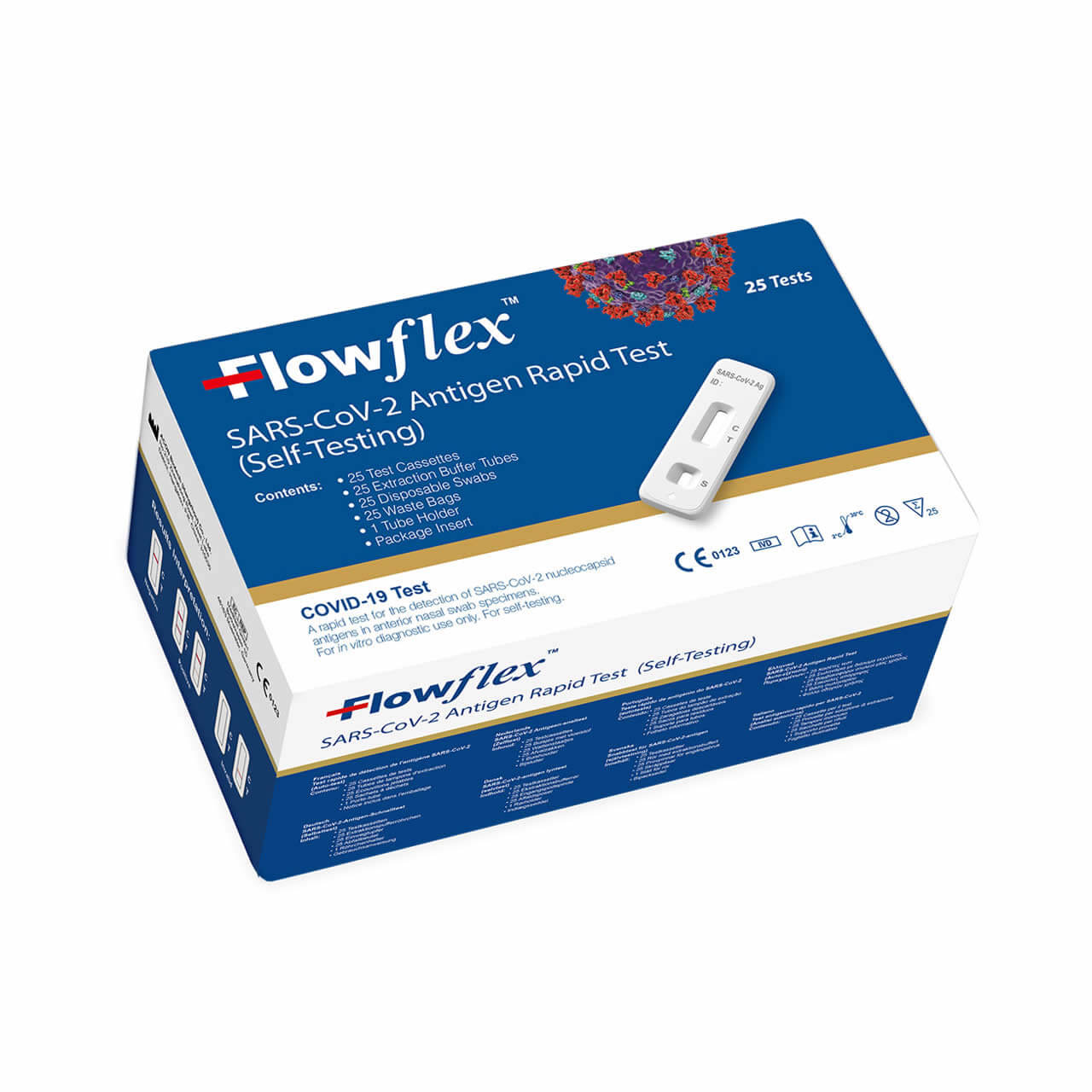 Flowflex Covid Self-Test Packs of 25